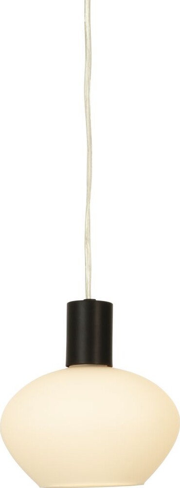Aneta Lighting Ikkunavalaisin Bell, Ø15cm, musta/valkoinen