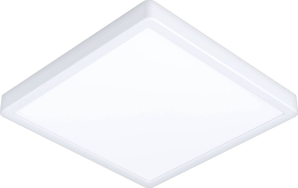 Eglo Fueva 5 LED-Plafondi, 28,5x28,5cm, 3000K, valkoinen, pinta-asennettava