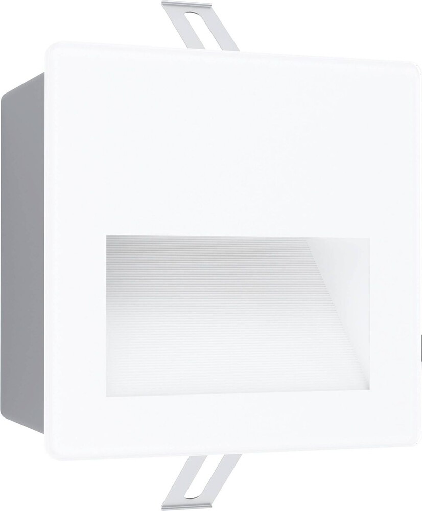 Eglo Aracena LED-Upotettava, ulkovalaisin 14x14cm, valkoinen