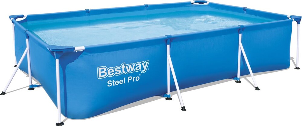 Bestway Uima-allas Steel Pro, 300x201x66cm, suorakulmainen