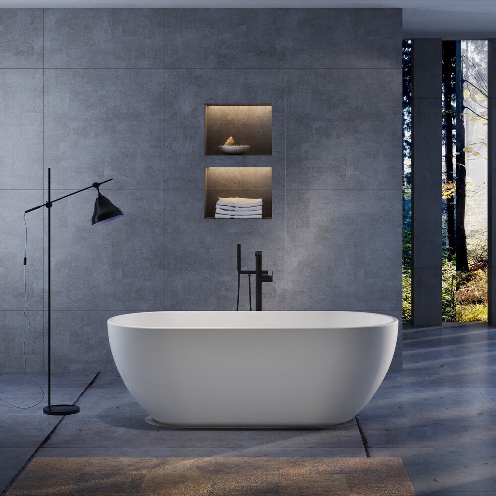 Bathlife Kylpyamme Trygg, 1700x750mm, valkoinen
