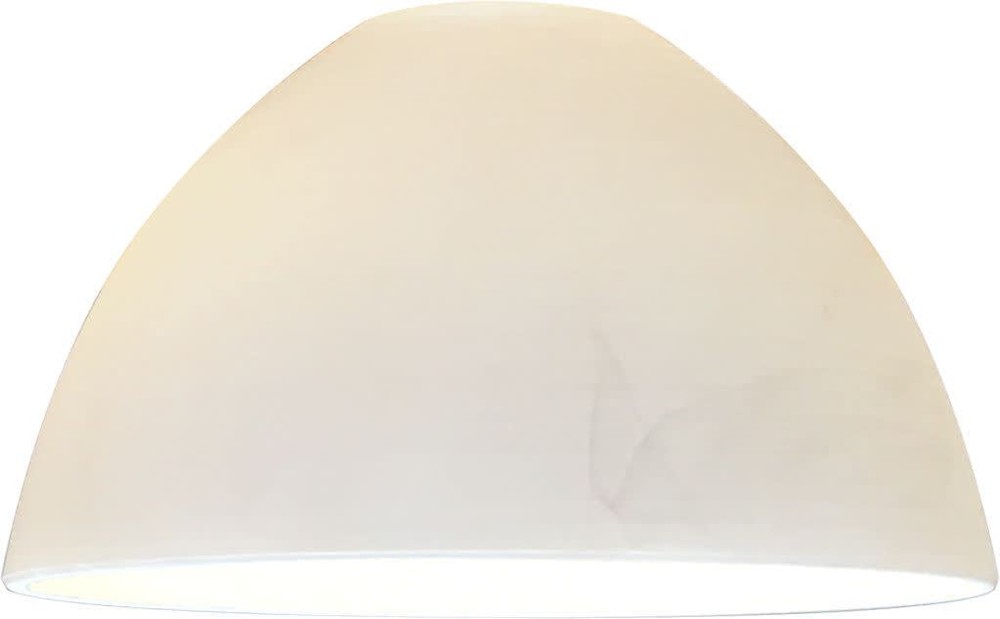 Aneta Lighting Lasikupu kattokruunuun Kronoberg valkoinen