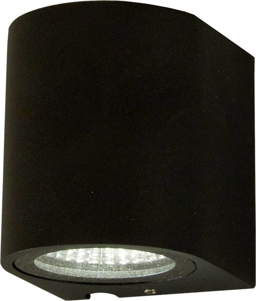 Aneta Lighting LED-ulkoseinävalaisin Union 3 W IP54 alasvalo musta