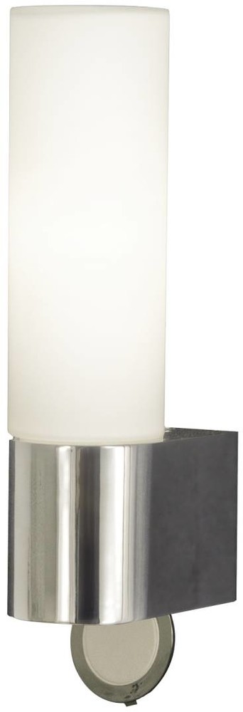 Aneta Lighting Cosenza Seinävalaisin pistorasialla Kromi/valkoinen 40W E14 IP44
