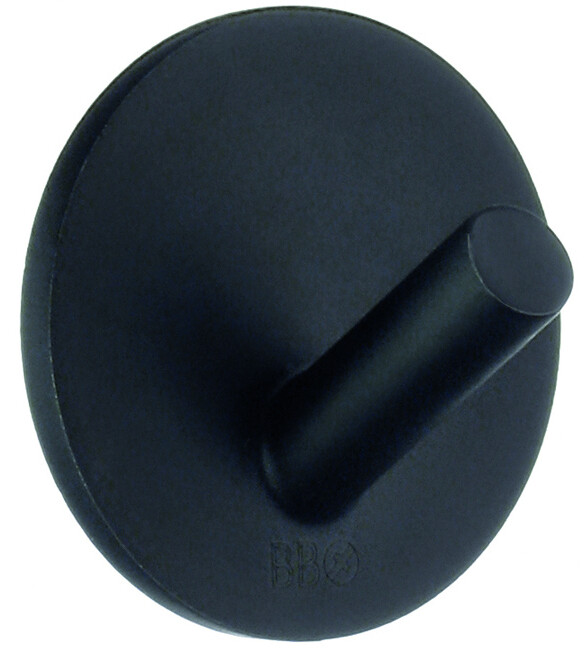 Beslagsboden Koukku mini BB1080 tarrakiinnitteinen musta