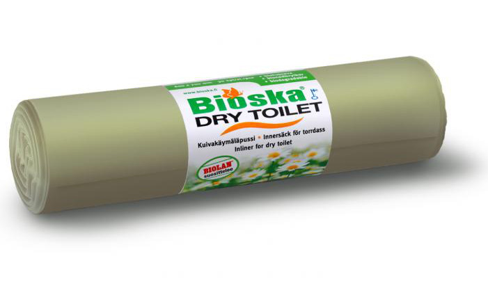 Biolan/Bioska Biojätepussi 40, 30 kpl/rulla (esim. Icelett-käymälään)