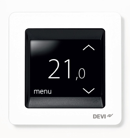 Devireg Touch Älytermostaatti kosketusnäytöllä kirkkaanvalkoinen , tällä säästät lämmityskuluissa!