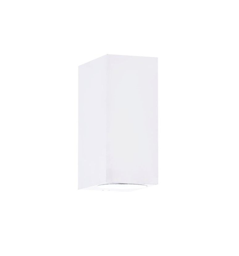 FTLight LED-seinävalaisin Diva, GU10, 2x28W, IP44, valkoinen