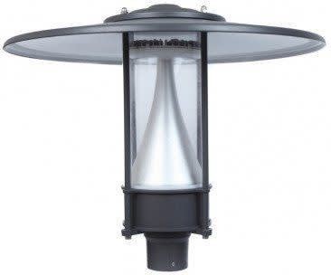 FTLight LED-puistovalaisin Lumoa I 36 W IP44 tummanharmaa