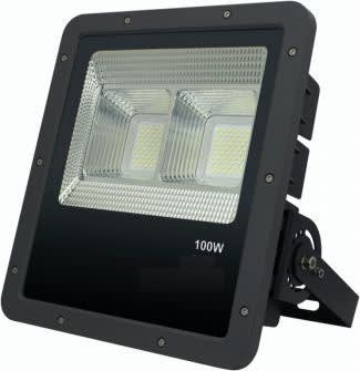 FTLight LED-valonheitin Work Platinum 100 W 4500 K 346x314x101 mm musta