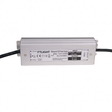 FTlight LED Vakiojännitelähde 60W 12V IP65