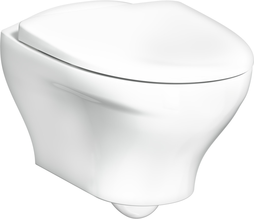 Gustavsberg Estetic 8330 Seinä-WC, Valkoinen Ceramic+, Softclose/Quickrelease -kannella