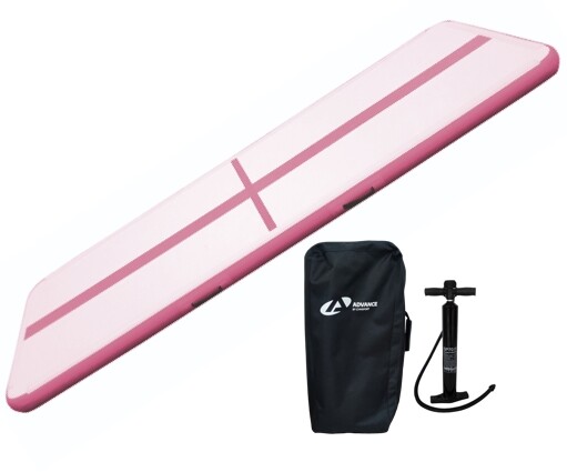 Gymsport Ilmavolttipatja AirTrack Advance 500D 3x1m vaaleanpunainen