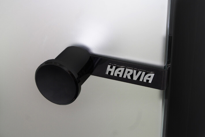 Harvia Black Line lasioven nuppivedin, musta