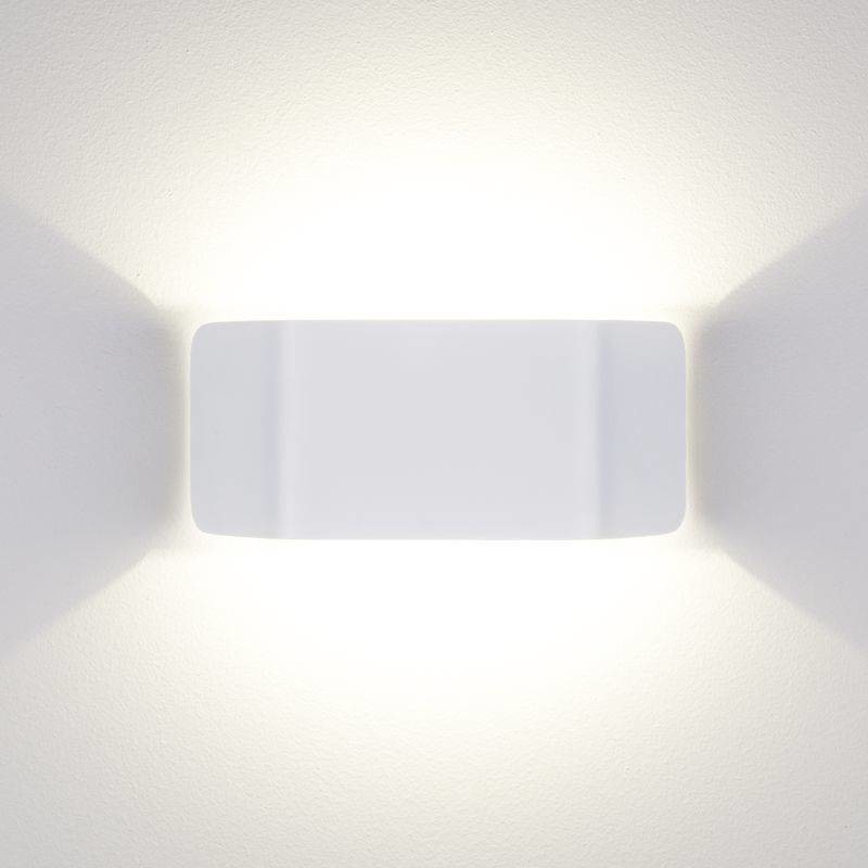 Varastontyhjennys! Hide-a-lite LED-seinävalaisin Shade valkoinen 3000K