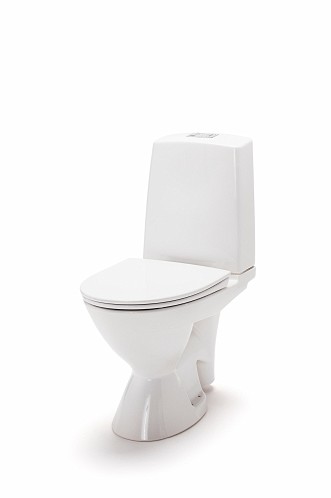 Ido WC-istuin Glow 63 kanneton ilman kiinnitysreikiä 1-huuhtelu peruskorjausmalli