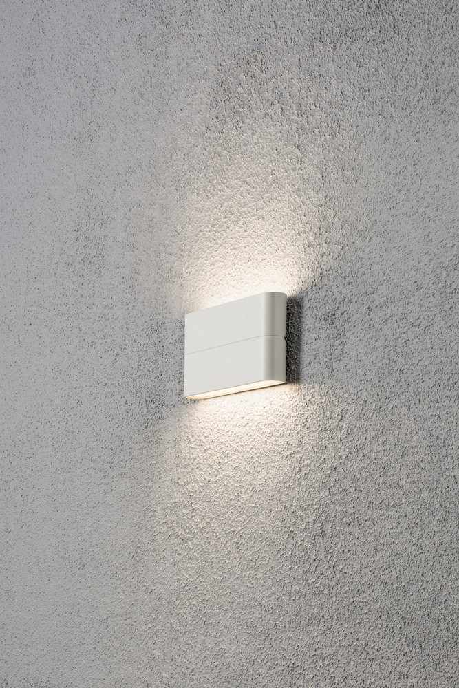 Konstsmide Chieri 7973-250 Seinävalaisin ylös-alas valo valkoinen 2x6W LED