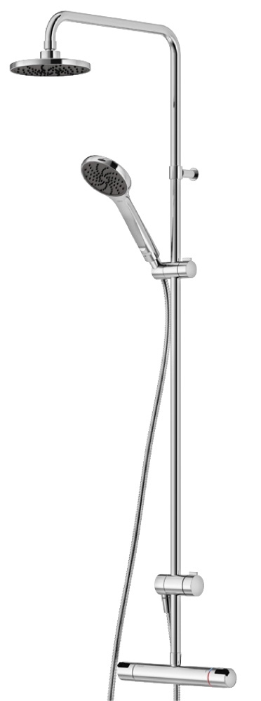 Mora Cera Shower System Kit Ylä-Suihkupaketti (ylä- ja käsisuihkusetti sekä Termostaattihana) 241900
