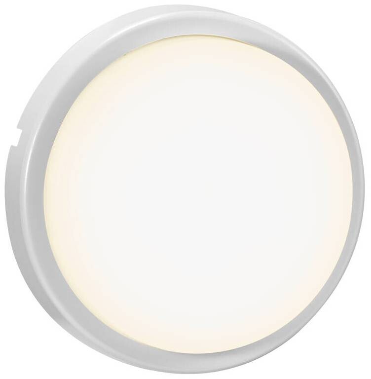 Nordlux LED-ulkovalaisin Cuba Bright Round Ø175mm IP54 valkoinen