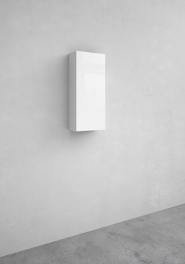 Noro Flex City/Studio Seinäkaappi valkoinen kiiltävä