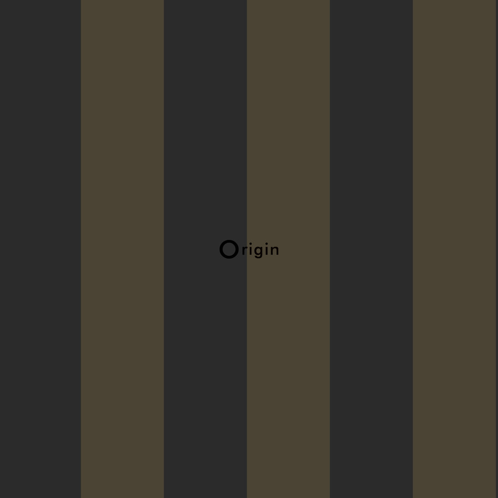 Origin Bloomingdale 326113 stripes musta/pronssi non-woven tapetti