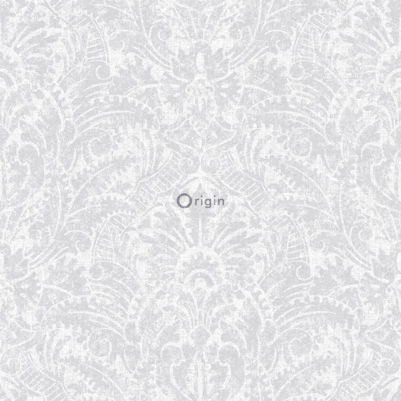 Origin Raw Elegance Tapetti 347305 0,53x10,05m harmaa/valkoinen