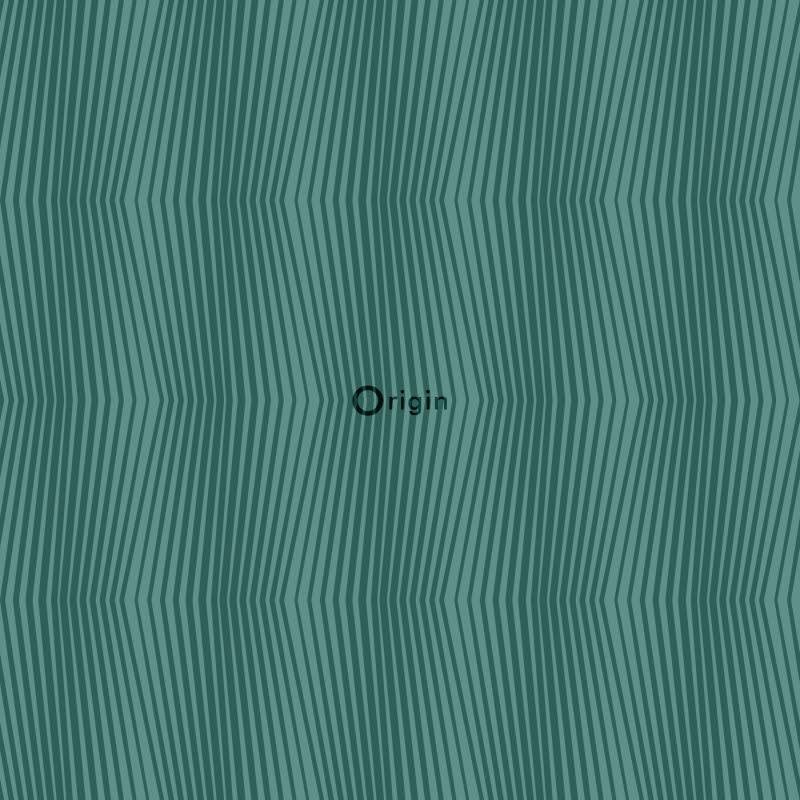 Origin Raw Elegance Tapetti 347346 0,53x10,05m smaragdinvihreä/kiiltävä