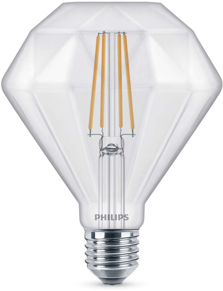 Philips Modern LED-lamppu timantti E27 5W(40W) harmaa himmennettävä