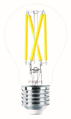Philips LED filamenttilamppu 60W  E27 kirkas WARMGLOW himmennys