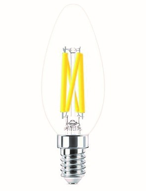 Philips LED filament kynttilälamppu 40W E27 kirkas WARMGLOW himmennys