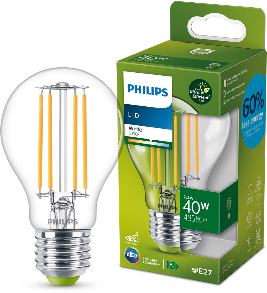 Philips LED lamppu 40W E27 kirkas lämmin valk. 3000K