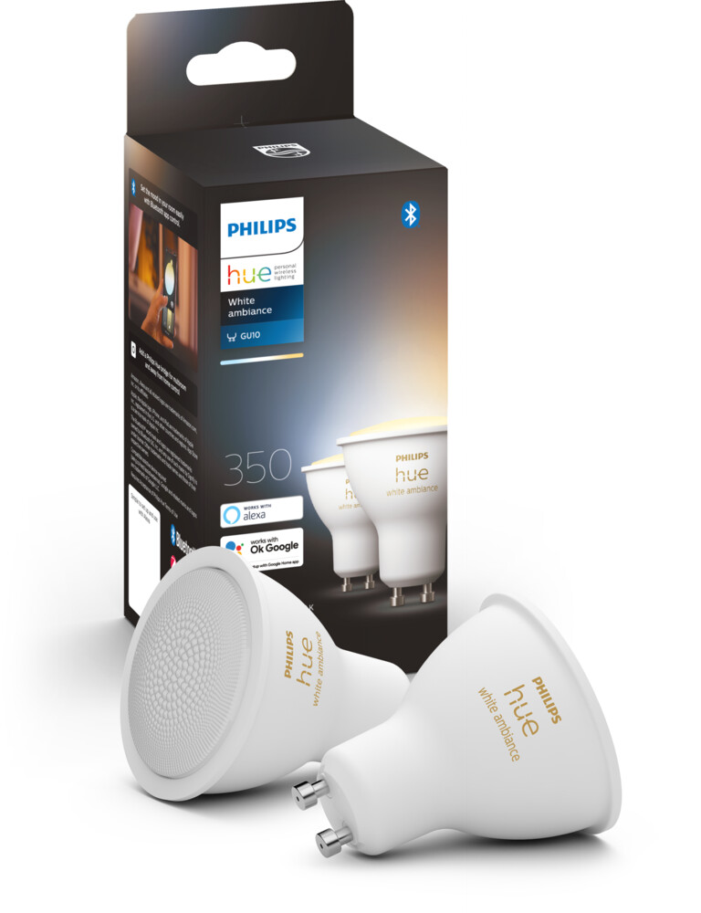 Philips Hue WA älylamppu 4.3W GU10/2kpl