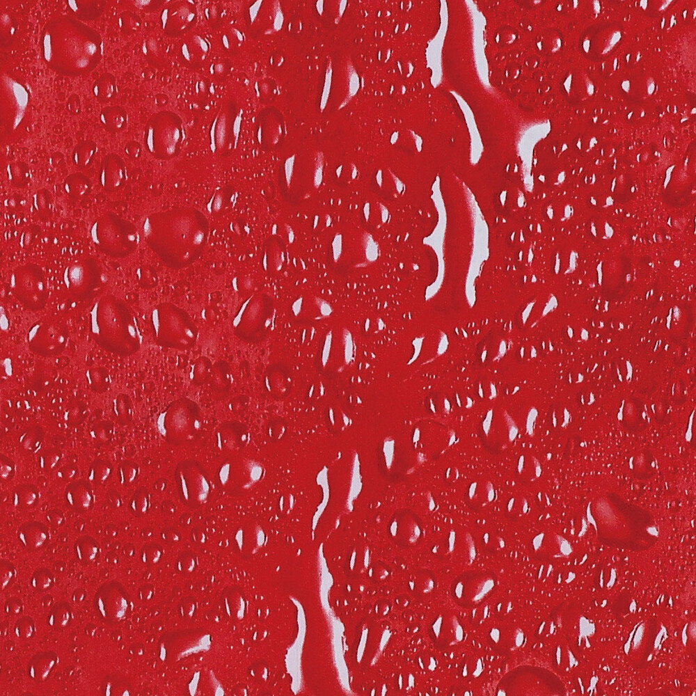 Pisla Suihkuverho Duschy Pisara 180x200 cm punainen tekstiili