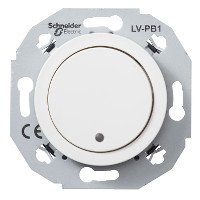 Schneider Electric Renova 1-pienjännitepainike valkoinen (Ei sisällä kehystä)