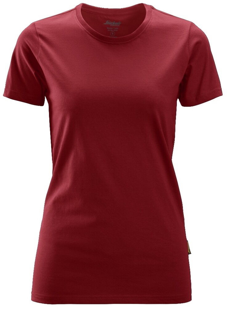 Snickers Workwear Naisten t-paita 2516 punainen