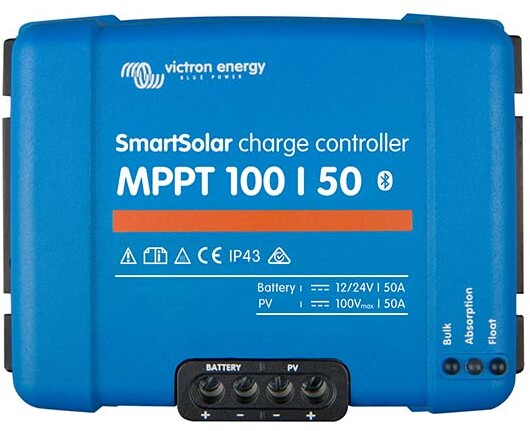 Sunwind Lataussäädin Victron SmartSolar MPPT 100/50 (12/24V-50A)