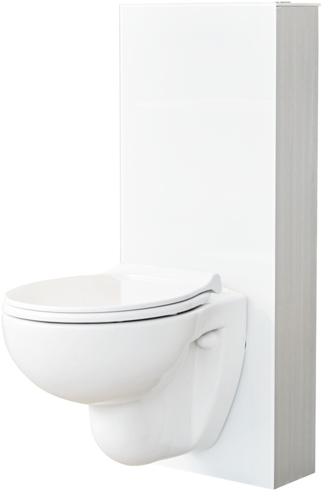 Svedbergs Seinä WC -moduuli 90424 S-lukko valkoinen lasi 120 mm