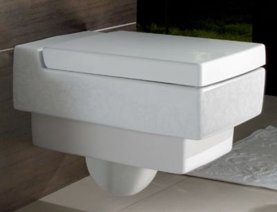 Villeroy & Boch Seinä-WC Ceramicplus-pinnoitteella Memento 5628 375x560mm Valkoinen Alpin + istuinkansi