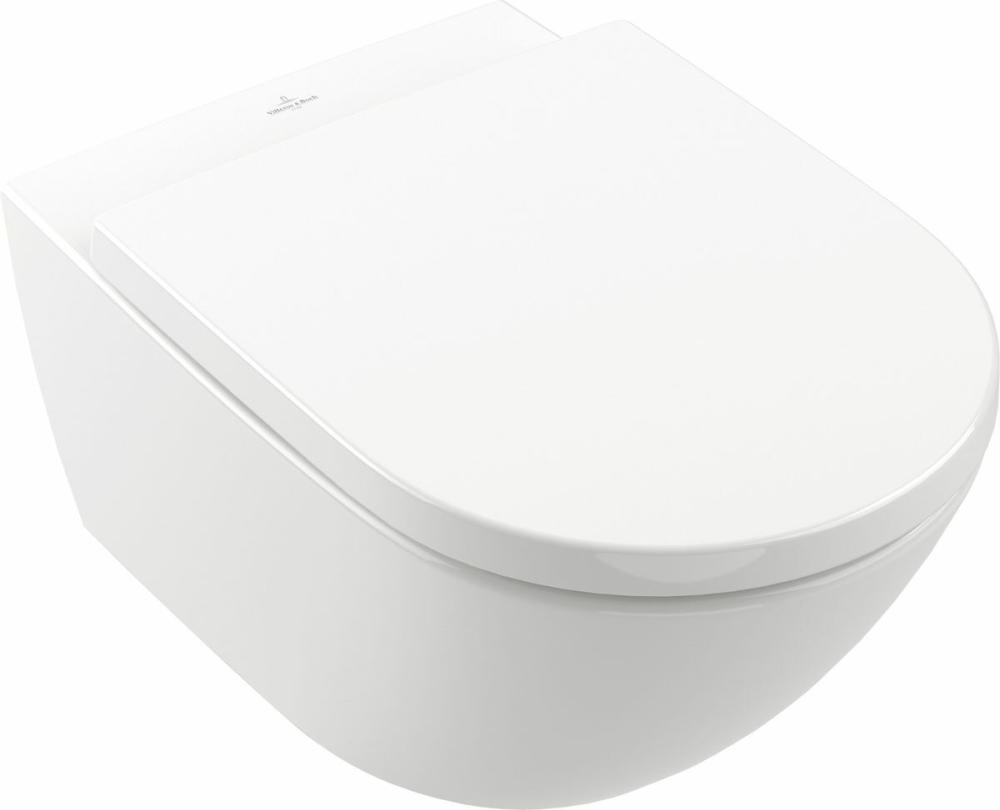 Villeroy & Boch Seinä-WC paketti Subway 3.0 TwistFlush CeramicPlus SC/QR -istuinkansi