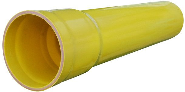 Pipelife Kaapelinsuojaputki TEL 140x6000 A keltainen ilman tiivistettä