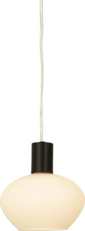 Aneta Lighting Ikkunavalaisin Bell, Ø15cm, musta/valkoinen
