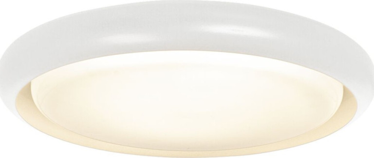 Aneta Lighting LED-plafondi Discus, Ø40 cm, 3000K, valkoinen