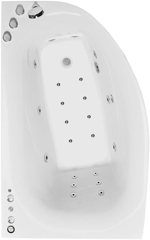 Bathlife Poreamme Trivsam Premium 1600x1000 mm vasen valkoinen