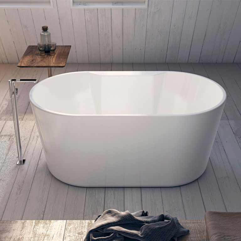 Bathlife Kylpyamme Hipp 1410x800 mm valkoinen