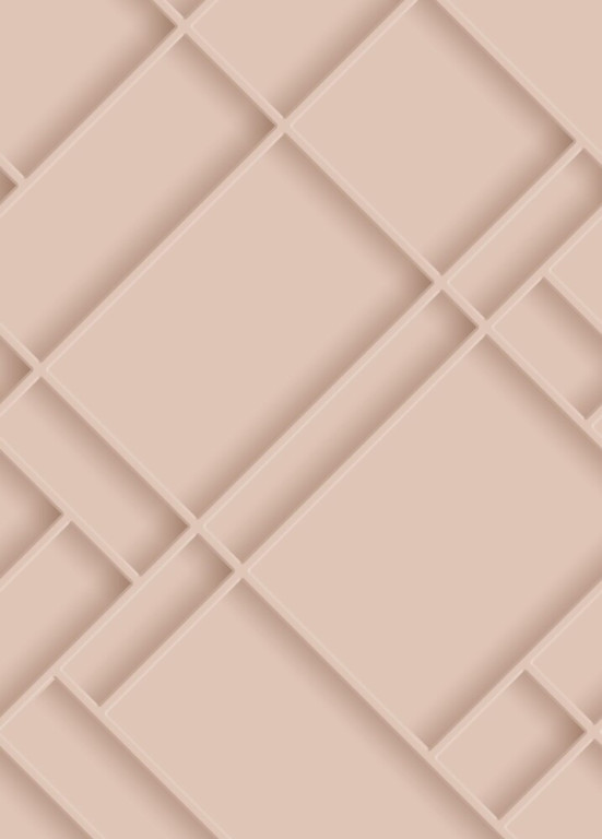 Esta PhotowallXL 3D wall Paneling Diagonal Paneelitapetti, 2.00x2.79m, roosa