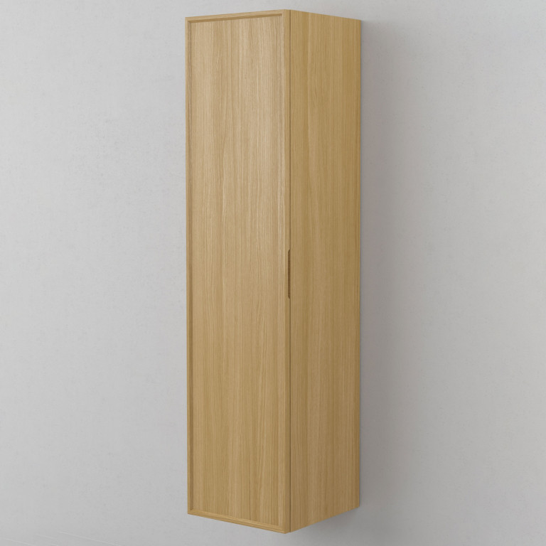 Korkea kaappi INR Air Wood 40, laatikko, Natural Oak, vasen