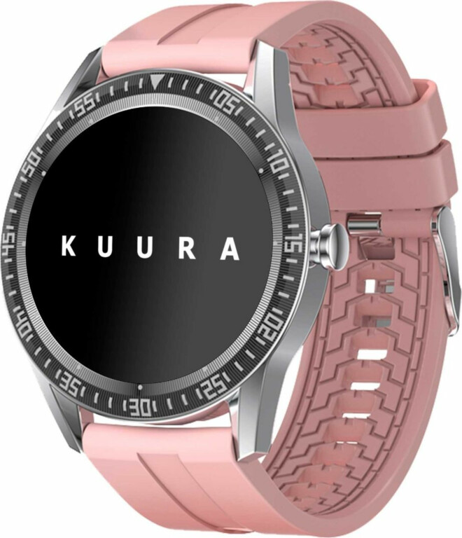 Urheilukello Kuura Smart Watch Sport S7, pinkki