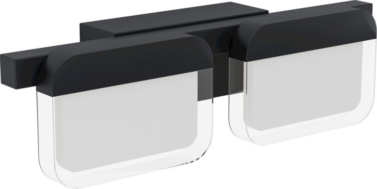 Eglo Ervidel LED-Kattovalaisin, 2-osainen, musta