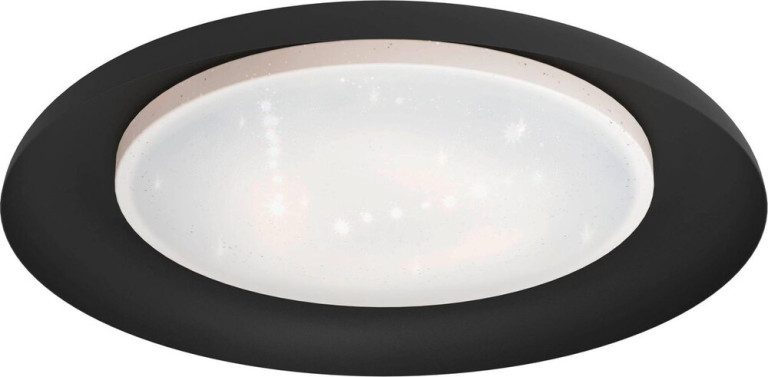 Eglo Penjamo LED-Kattovalaisin, 6,5x46,5cm, musta/valkoinen