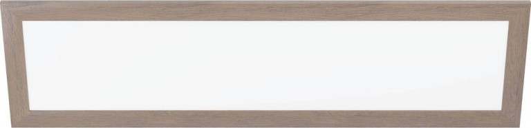Eglo Piglionasso LED-Kattovalaisin, 124,5x34,5cm, tummanruskea puu